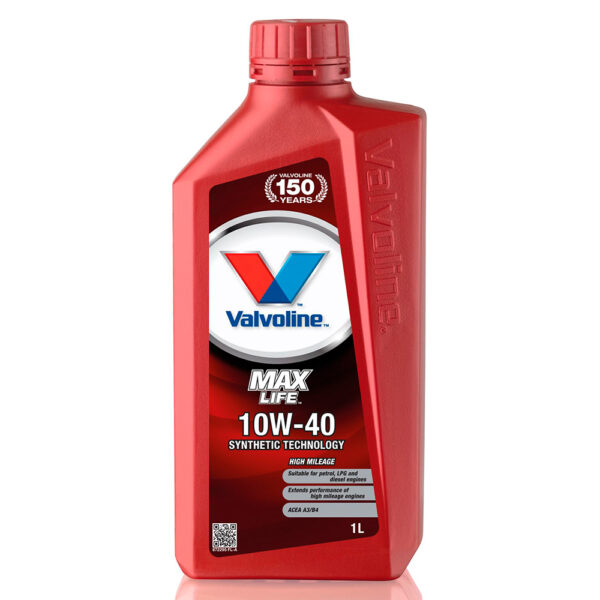 VALVOLINE MAXLIFE 10W40 1L